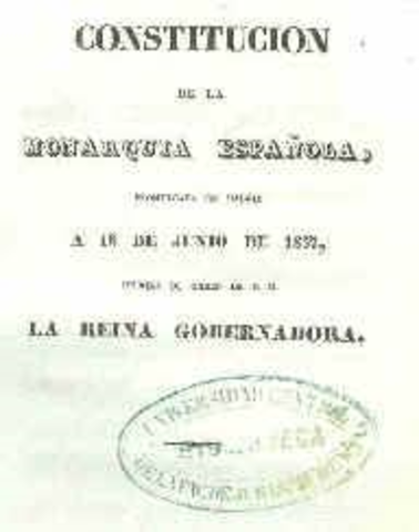 constitucion de 1837
