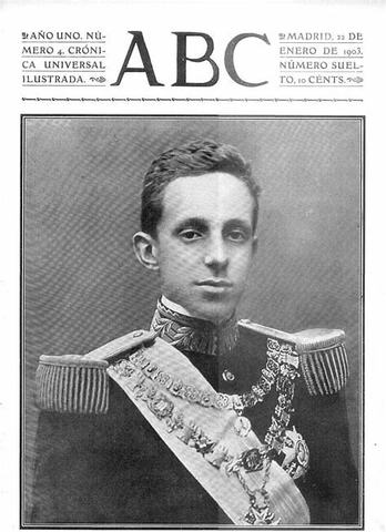 Mayoria de edad de Alfonso XIII