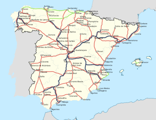 La ley de ferrocarriles