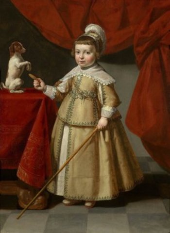 The double image effect on children of the seventeenth century
