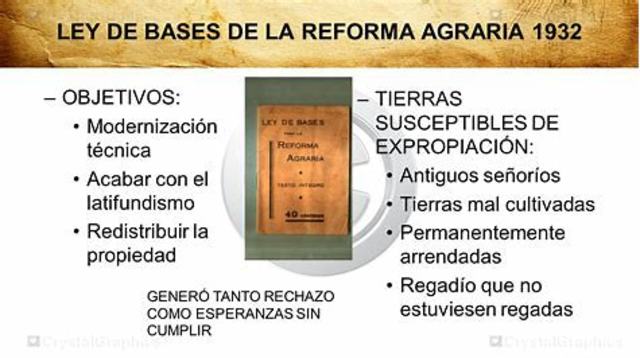 Ley de Bases de la Reforma Agraria