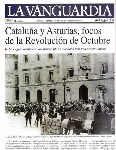 Revolución de octubre de Cataluña y Asturias