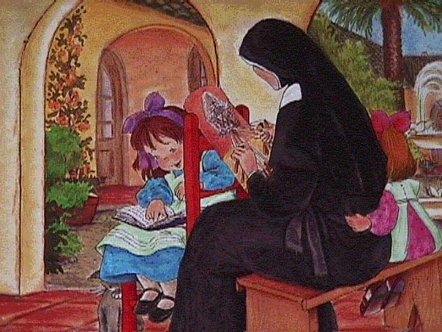 Acoge en su casa a niñas