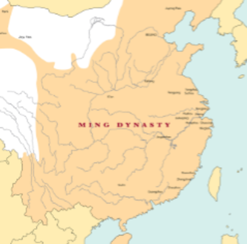 The Ming Dynasty begun.
