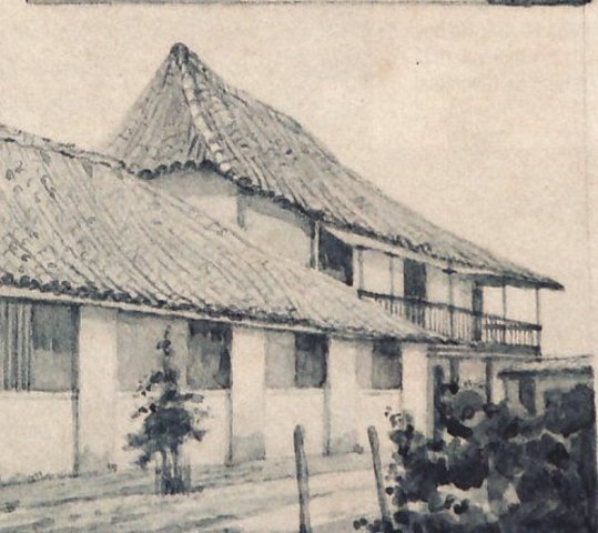 Hacienda la unión, rio arriba de Honda.