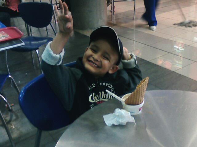 llegada de mi tia a colombia