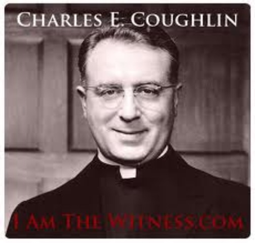 Father Coughlin attacks FDR, jews