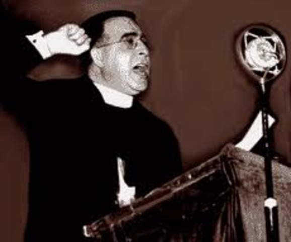 Father Coughlin Attacks FDR and Jews