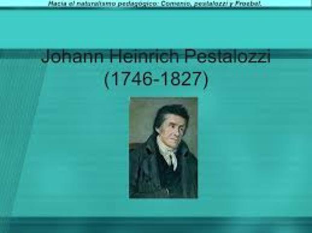 PESTALOZZI Reformista de la Pedagogía Tradicional