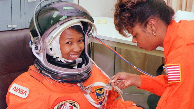1st African American woman in NASA.