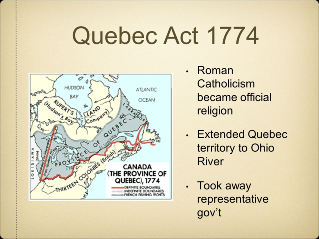 L’Acte de Québec