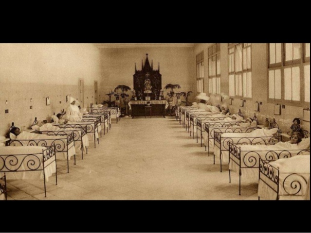 Porfirio Díaz. Escuela práctica y gratuita de enfermeros en el hospital de maternidad e infancia.