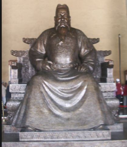 Zhu Di turns into Emperor Yongle.