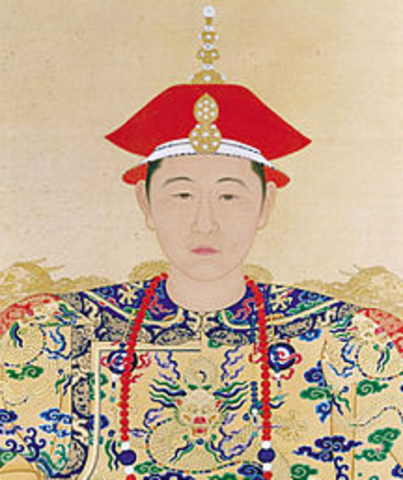New ruler for the Qing Dynasty.