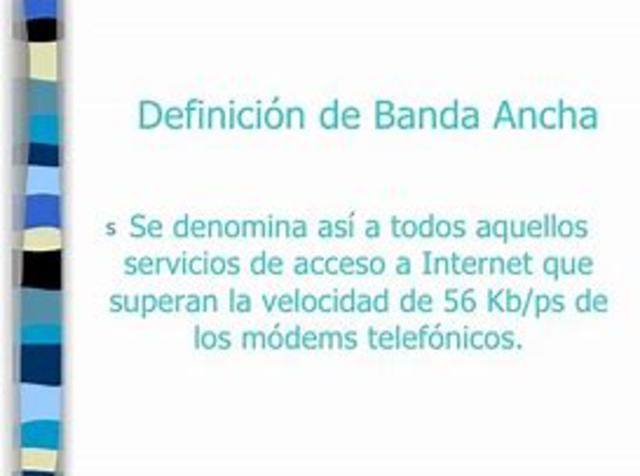 Conexión de banda ancha