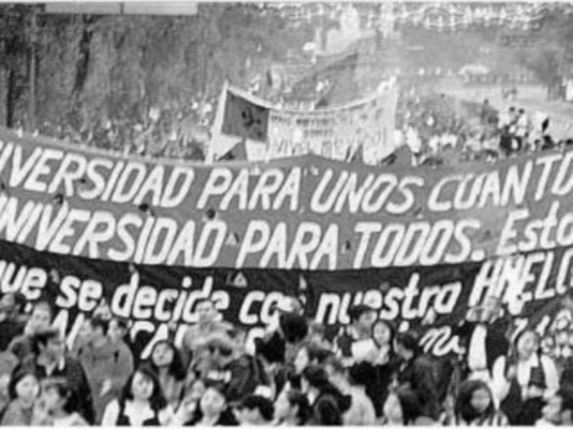 La UNAM entra en huelgas por reformas en contra