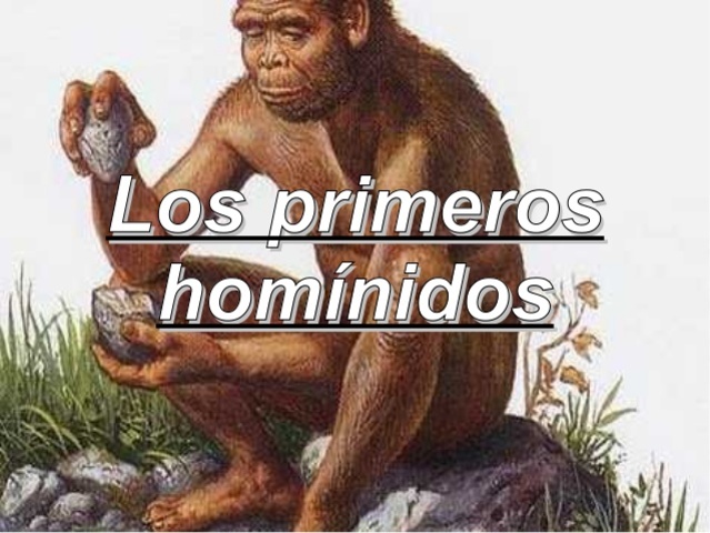 Surgimiento Primeros Homínidos