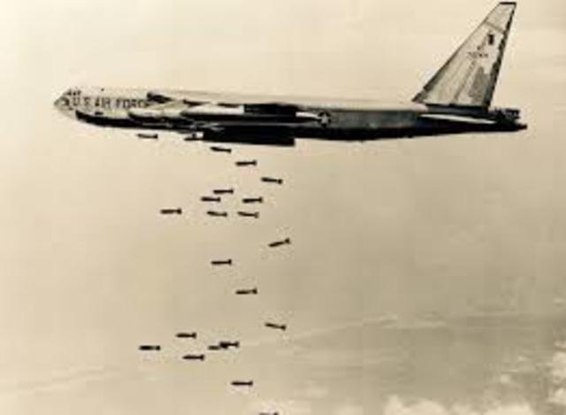 Primer bombardeo norteamericano en Vietnam