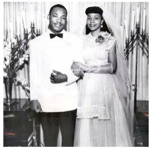 King marries Coretta Scott