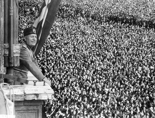 Mussolini's fascist party was ready to power