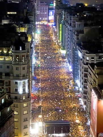 2018: Munduko emakumeek planto eta hainbat manifestazio arrakastatsuak