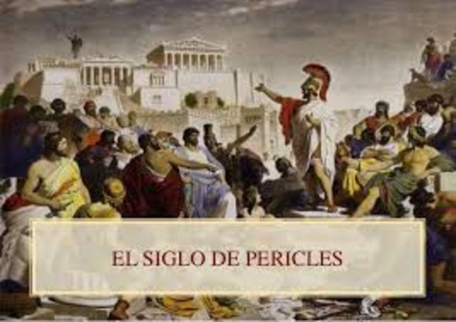 El siglo de Pericles.