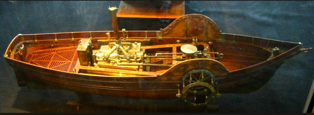 First Steam Boat