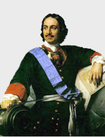 MORTE DELLO ZAR PIETRO I IL GRANDE