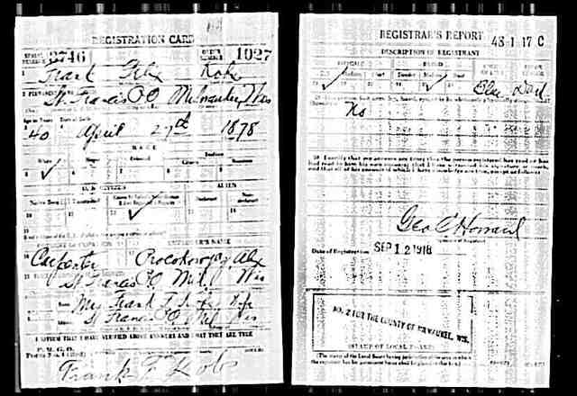 Selective Service Act was passed