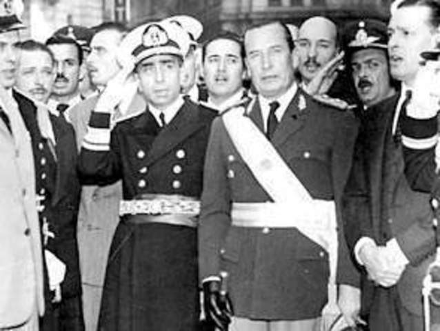 Las Fuerzas Armadas derrocaron a Perón y se exilió.