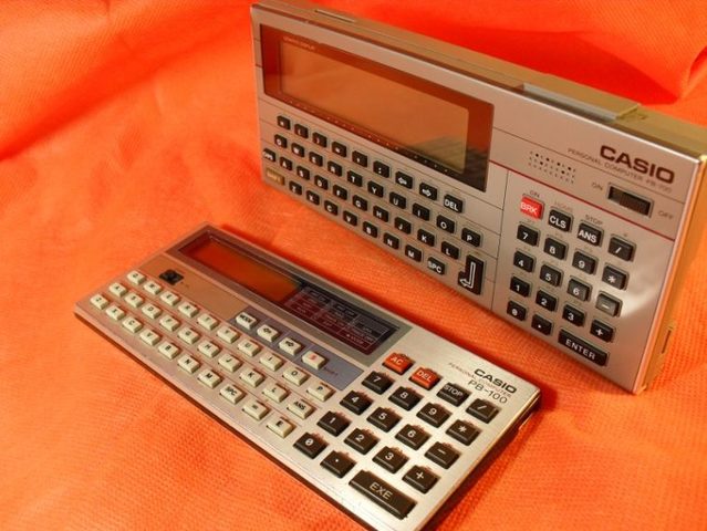 primeras calculadoras casio