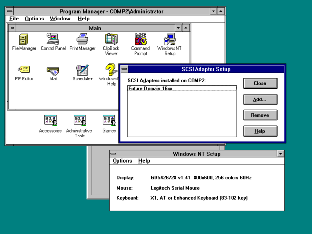 Windows NT 3.1