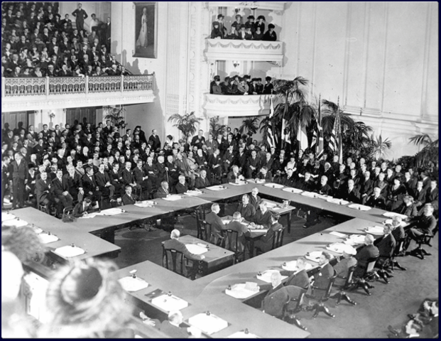 Treaty of Versailles signed