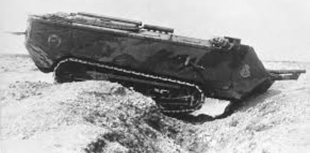 French tanks used for the first time in battle