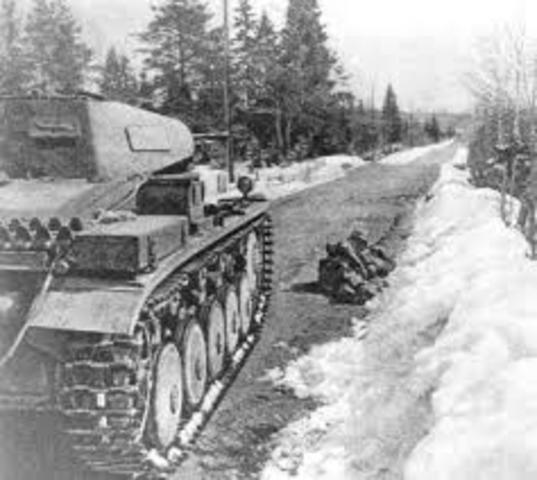 Hitler toma Dinamarca y Noruega