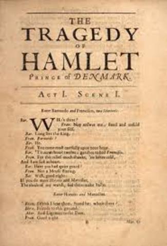 Hamlet is written