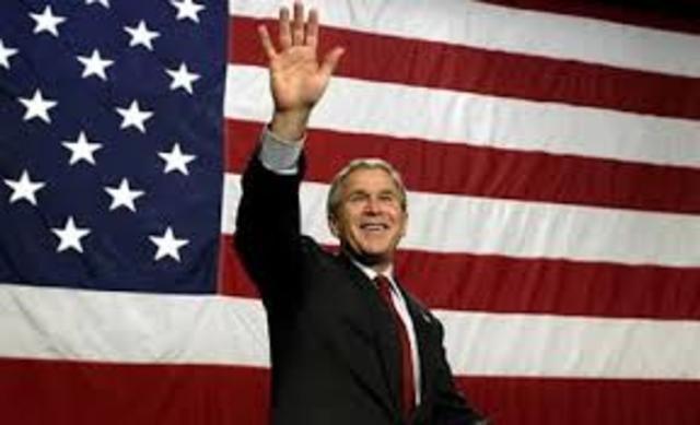 President Bush Presidential Term Ends