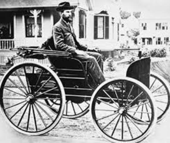Duryea Invents Gasoline Automobile