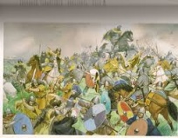 Fin de la Era de Carlo Magno llamada carolingia