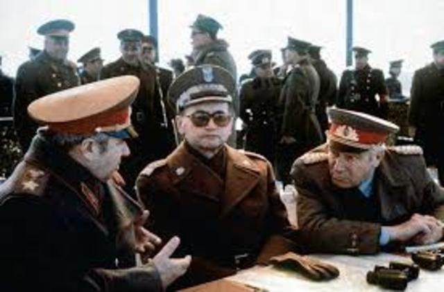 Golpe militar en Polonia