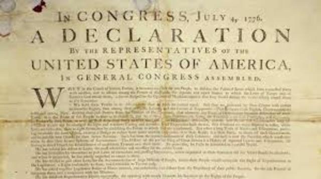 The Declaration of Independence