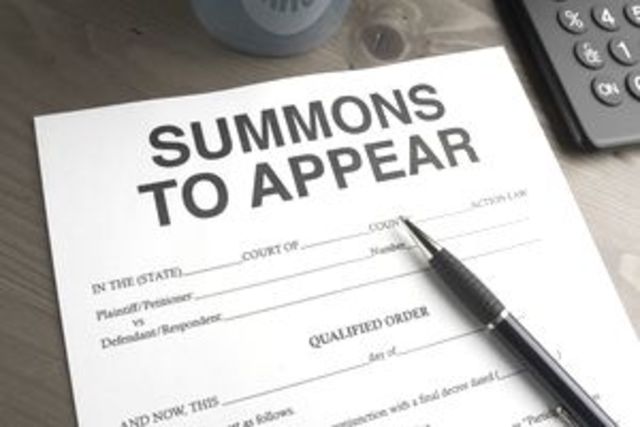 Attachment to a summon