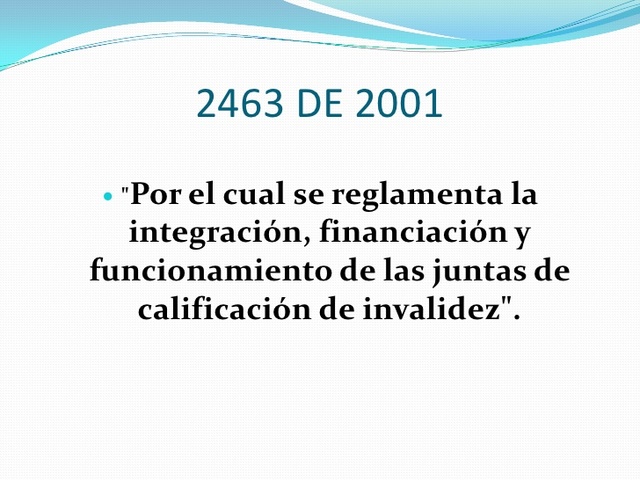 DECRETO 2643 DE NOVIEMBRE 20