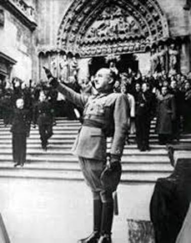 Comienzo del Gobierno de Francisco Franco