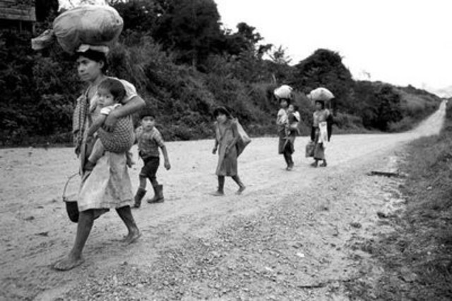 desplazamiento por el conflicto armado