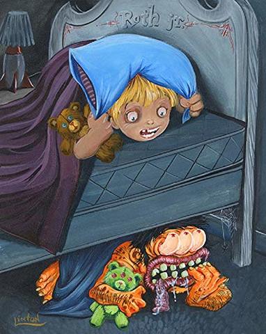 First registered voice against scaring kids