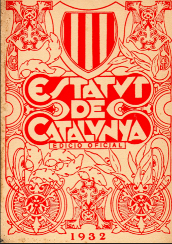 Aprobación del Estatuto de Cataluña