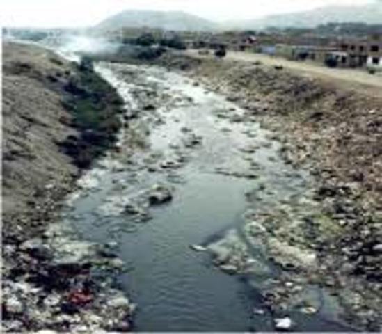 Contaminación hídrica