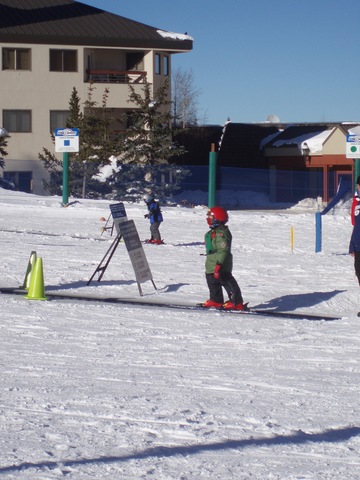 Esquié la primera vez en Utah.