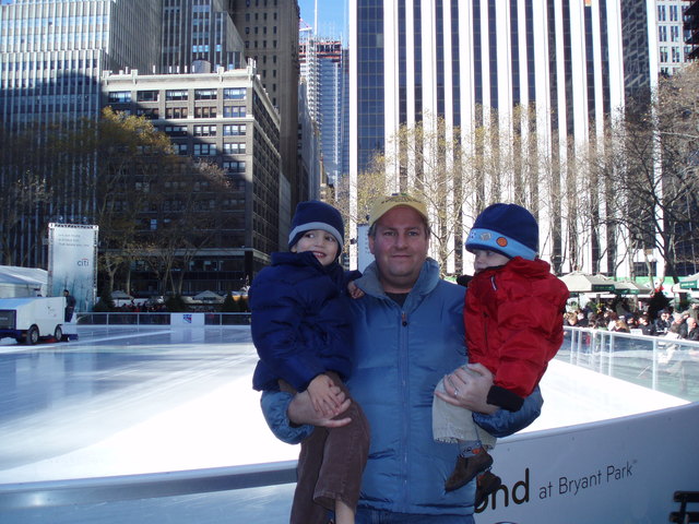 Fui a la ciudad Nueva York con mi familia.